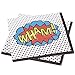 Ginger Ray Comic Superhero Wham Party Paper Napkins, Mixed