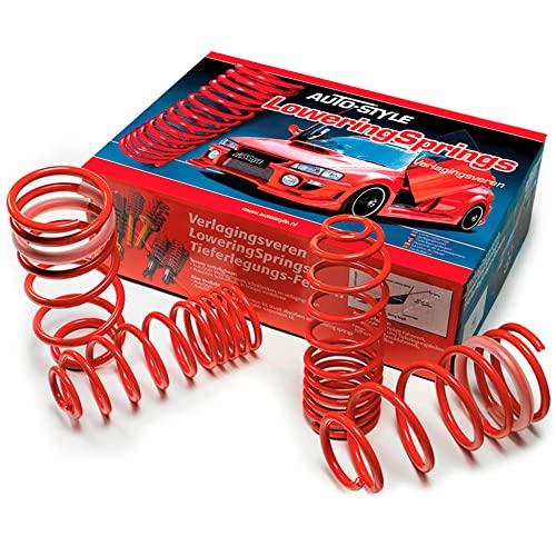 AUTO-STYLE Kit de Muelles compatible con BMW Serie 2 F22 Coupé M240i xDrive 09/2015-25/25mm