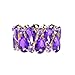 D EXCEED Women's Trendy Stretch Druzzy Stone Bangle Bracelet Gift Idea Stone Bracelet or Earrings Resin Stone Elastic Bangle for Women