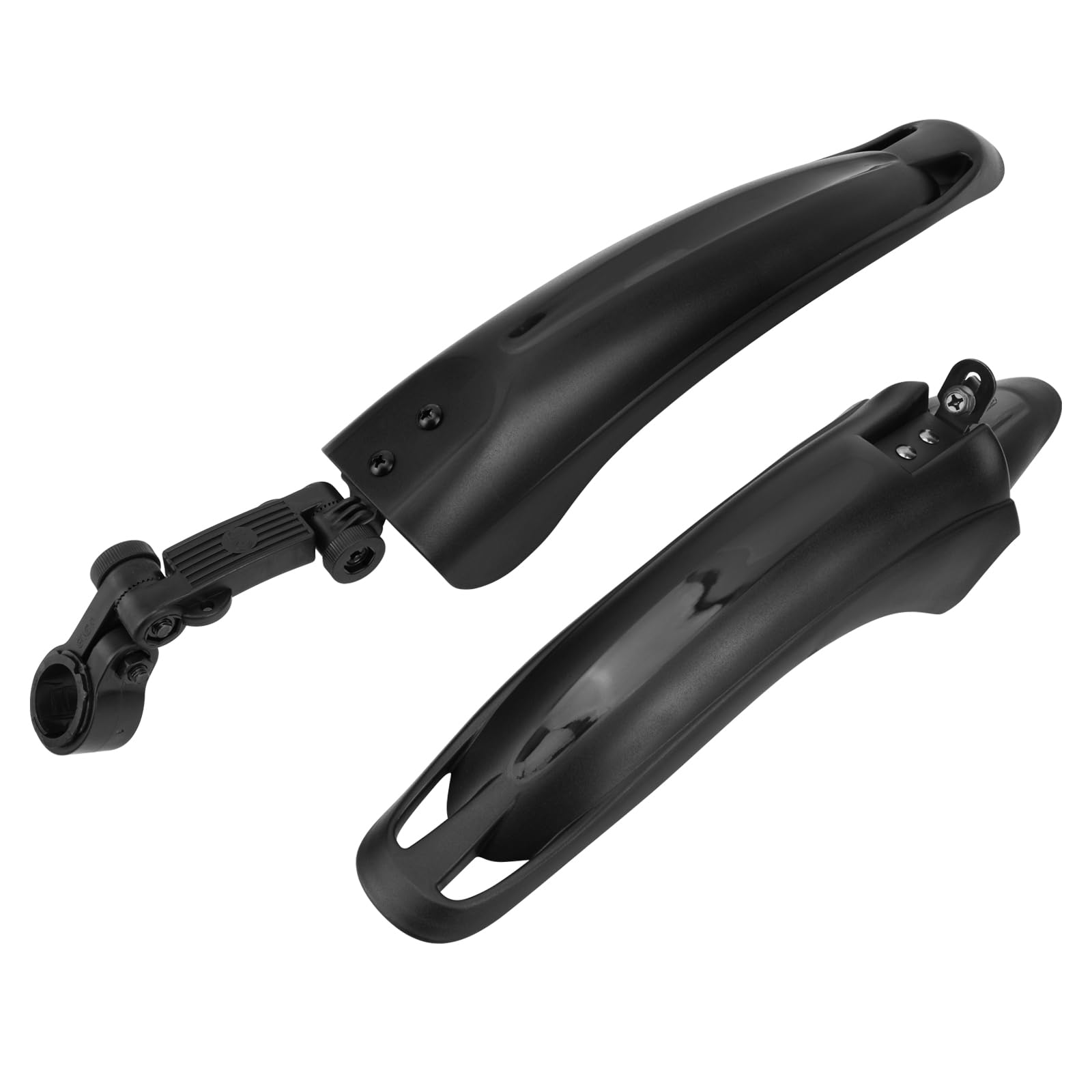 Oumers Kid's Cycling Mudguard, Bicycle Fenders for 20/22In Adjustable Bicycle Front and Rear Mud Guard Easy Install Bike Fenders Cycling Tires Mud Fenders Portable Kid's Bicycle Mudguard