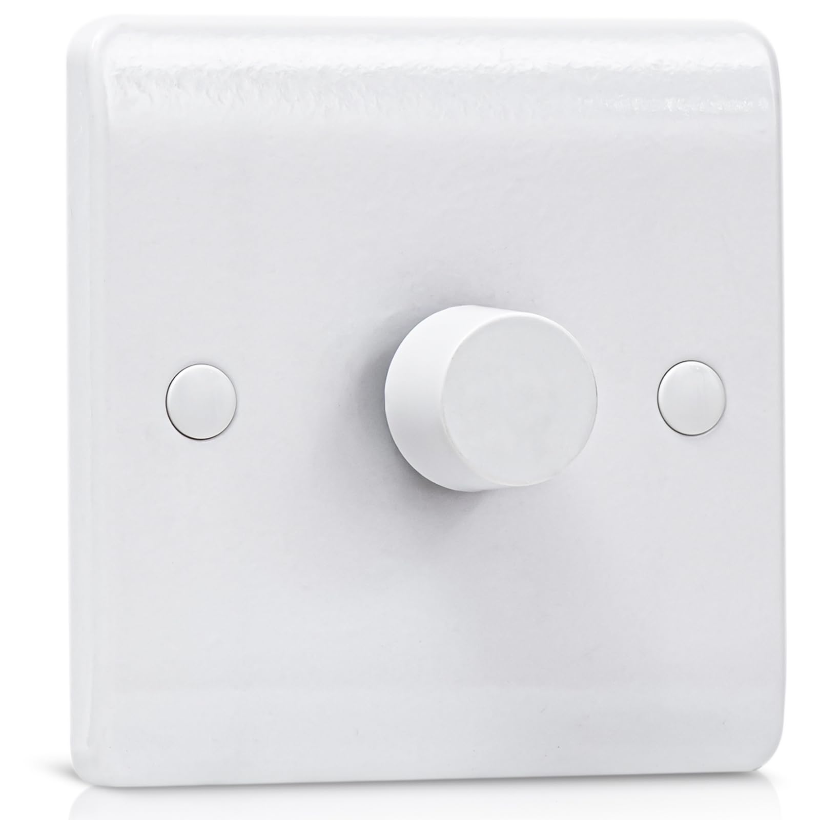 Dimmer Switch, LED Dimmer Switch Trailing Edge Rotary 1 Gang 1 Way or 2 Way 150W