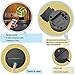 Christmas Gift Volleyball 3D Illusion Birthday Present Lamp, Gawell 16 Color Changing Touch Switch Table Desk Decoration Night Light with Remote Control for Sports Theme