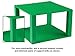 Strictly Briks Premium Green Stackable Base Plates, 6 x 6 Inches, 10 Pack Bundle with Green Building Bricks, 80 Pieces