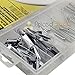Maxcraft 7698 Toggle Wing and Bolt Assortment, 60-Piece