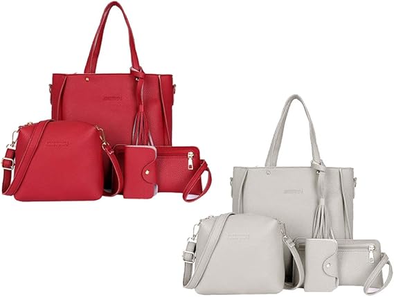 Amazon Co Jp Hellery レディース バッグ 2セット トート 手さげバッグ ショルダーバッグ ビジネス 入学式 通勤 鞄 女性用 服 ファッション小物