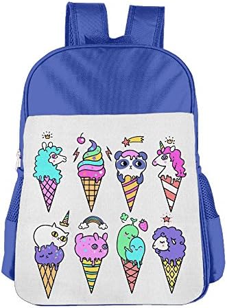 Student Children Schoolbag Ice Cream Unicorn Alpaca Panda Kids Book Bags