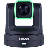 BirdDog X5 Ultra PTZ Camera with 20x Optical Zoom (Black) | 4K60 Sony Sensor AI Auto-Tracking NDI HX3 Support Versatile