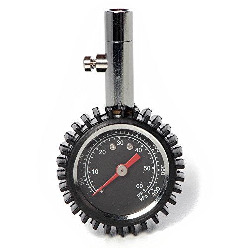 Circuit Performance Shorty Compact Straight Tire Gauge 0-60PSI