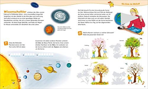 Mitmach Heft Unsere Erde Malen Stickern Ratseln Ideal Fur Kinder Ab 4 Jahren Amazon Co Uk Ehrenreich Monika Hacht Esther Von Vohwinkel Astrid Walther Max 9783788619954 Books