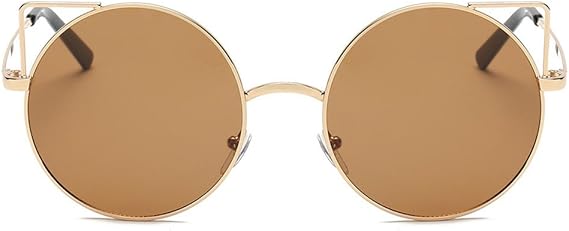 Amazon Co Jp Zeroup 丸型 サングラス 丸サングラス ラウンド型 ファッション丸メガネ Uvカット 軽量 クロス 眼鏡ケース メガネの上から サングラス スポーツ 服 ファッション小物