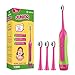 Sonic Rechargeable Kids Electric Toothbrush- 3 Modes Featured Pressure Sensor, Advanced Magnetic Levitation Motor Tech for Comfortable & Easy Cleaning, 31000 Strokes, 2-Min Timer, 4 Soft Bristles