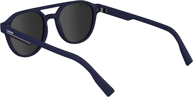 LACOSTE L6008S 424 MATE BLUE 53/19/145 Óculos de sol masculinos