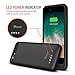 iPhone 8 Plus Battery Case, Trianium Atomic Pro iPhone 8 Plus Case Portable Charger [Black] 4200mAh Extended Battery Pack Power Juice Bank Case [Apple Certified Part] (Reinforced FRAME Upgrade)