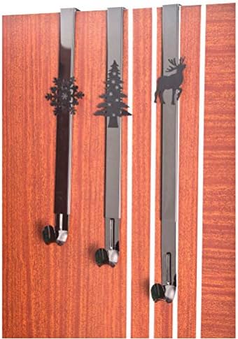 Urhomy クリスマスリースフック 花輪ハンガー 玄関用 調整可能 ドアリースフック 花輪ホルダー クリスマス ガーランドドアハンギング B081sgqwpy 1円 人気海外一番 100 品質保証 全品送料無料 即日出荷 Sale開催中