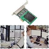 Peowuieu 4 Port Gigabit Ethernet NIC PCI-E X1 Server Network Card Adapter ROS view 3