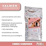 Saco de 15kg de salmón, piensos para perros super premium de alta calidad. comida para mascotas.