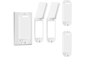 (4 Pack) Light Switch Guard Cover,Light Switch Plate,ChildProof Wall Switch Guard Keeps Lights or Switches from Being Acciden