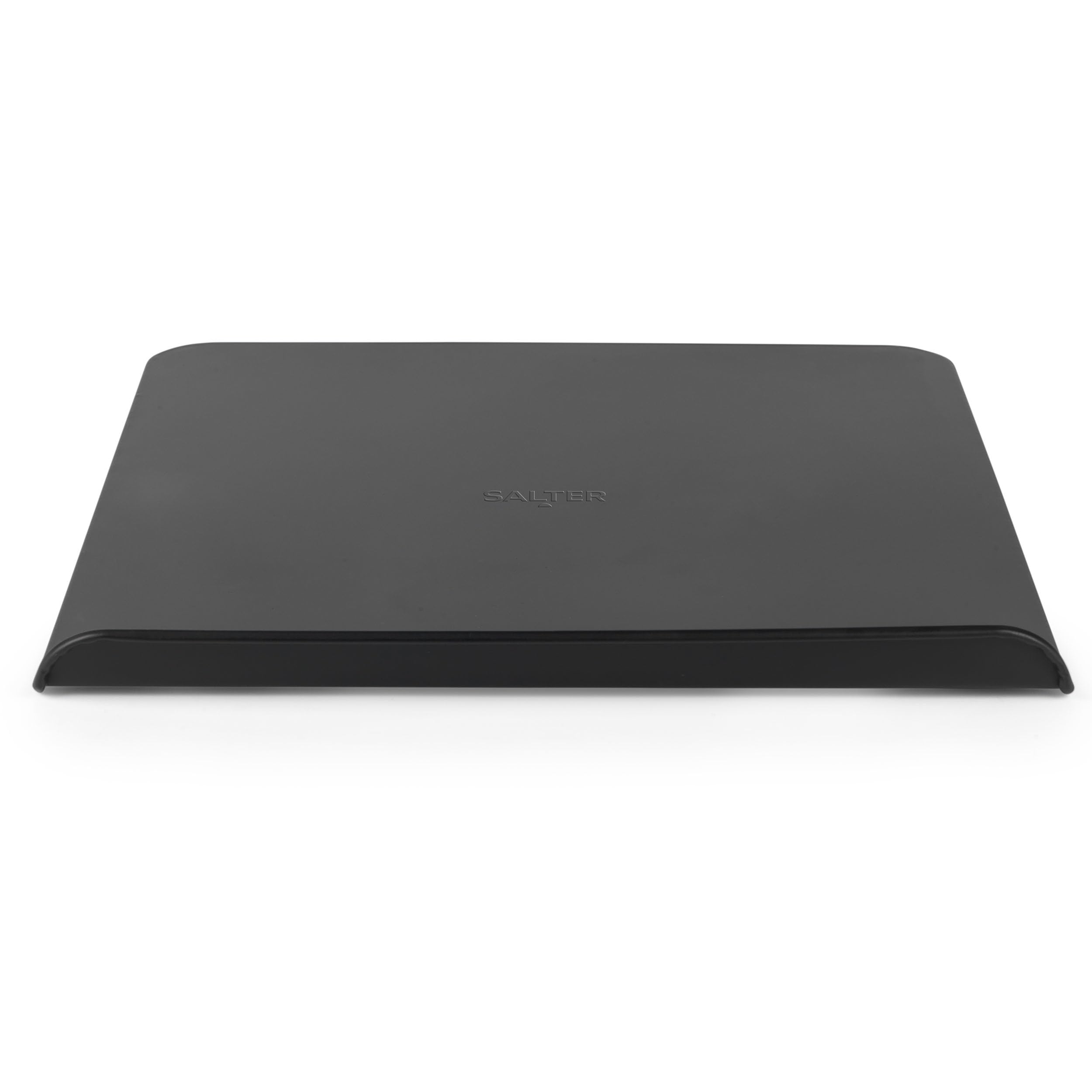 Salter Bakes Baking Sheet – 32 cm Non-Stick Tray Cookie Sheet, Slide Off Flat Bakeware Mat, Oven Safe Up to 220°C, PFOA-Free, Large Reusable Pan for Biscuits/Gingerbread/Pastries, Black