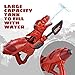 WolVol Large Dinosaur Toy Water Gun - Well-Made Plastic T-Rex Water Blaster - Powerful & Easy to Carry for Boys & Girls