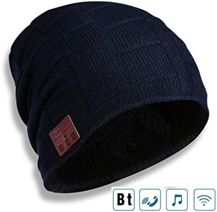 Winter Bluetooth Beanie Hat Headset with Built-in 4.2 Wireless Stereo Speaker&amp; Music Phone Headphone Earphone Mic for Fitness Outdoor Sports Walking &amp;Christmas Gifts