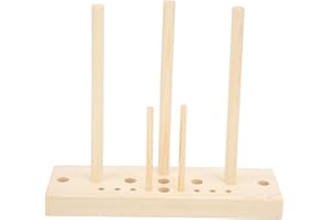 CYRANK Bow Maker for Ribbon Wreaths, Adjustable Wooden Ribbon Bow Maker Tool for Creating Gift Bows, Party Decorations, Hair Bows, Corsages and Various Crafts