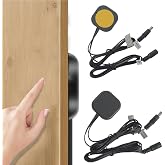Concealed LED Touch Dimmer Switch, DC 5V-24V Touch Sensor Stepless Dimming Switches for LED Strip Lights, Penetrable Wood, Stone, Glass and More, No Hole Required