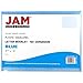 JAM PAPER Plastic Envelopes with Hook & Loop Closure - Letter Booklet - 9 3/4 x 13 - Assorted Colors - 6/Pack