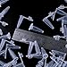 BronaGrand 1000 Pieces 0.2 ml Disposable Micro Centrifuge Tubes with Attached Lid Clear White PCR Tubes