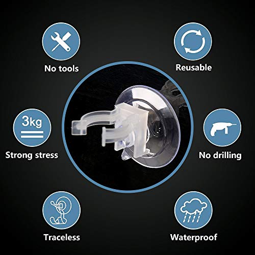 image for NONNO&ZGF 8 Window Candle Holder Clamps with Suction Cups,Window Candl