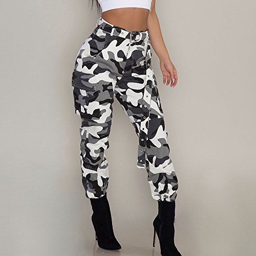 Amazon Plus Size Camo Cargo Pants Women Camouflage Pants Camo