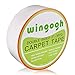 Double Sided Carpet Tape - Wingogh Multi-Purpose Double Sided Duct Tape Removable Anti Slip Non Skid Rug Pad Carpet Underlayment Adhesive Indoor and Outdoor Better than Rug Gripper, 2-Inch x 30 Yards