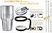 Great Coffee Travel Mug - Stainless Steel Tumbler Insulated Coffee Mug / Tumbler with Straw and Handle + Leak Proof Lid | Large Cup for To Go Drinks