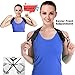 Posture Corrector for Women & Men - Vivibel Adjustable and Comfortable Posture Brace Spinal Shoulder Back Support Posture Trainer for Slouching & Hunching, Pull-belt Design, Include 2 Armpit Pads
