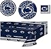 Penn State Nittany Lions Party Bundle: 8 Dinner Plates, 8 Lunch Plates, 20 Lunch Napkins, And Plastic Tablecloth