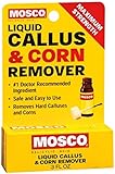 Mosco Callus and Corn Remover Liquid 0.30 oz (Pack of 4)