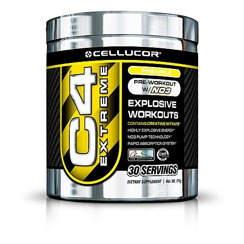 Cellucor C4 Extreme Pineapple Flavor - Explosive Pre-workout Powder (30 Servings) image