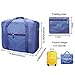 Travel Bag Foldable Lightweight Travel Duffel Bag 26L Nylon Waterproof Travel Luggage Bag for Women and Men (Pack of 2) (Blue+Green-1)