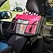 Busy Life CAR SEAT ORGANIZER - Great FRONT SEAT HOLDER For Cell Phone or Small Purse. Rigid Support Gives SEAT BACK ORGANIZER Strength - Safely Store Essentials For The Driver