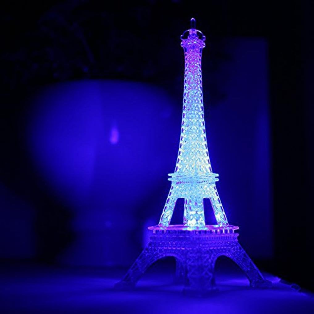 LED Light,TigerTrading Romantic Eiffel Tower LED Night Light Lamp Desk Table Home Bedroom Decorate Gif [Energy Class A+++]