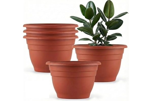RooTrimmer 5 Pack 10 Inch Plant Pots