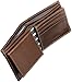 Nautica Men's Leather Passcase Bifold Wallet with Removable Card Holder