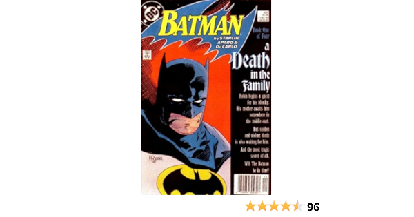 Batman A Death In The Family Parts 1 4 Amazon Com Books