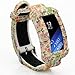 Wonlex Gear Fit2 Band, Silicone Replacement Watch Bands Strap for Galaxy Gear Fit2 SM-R360 & Fit 2 Pro for Women & Men (Owls)