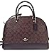 Coach Sierra Satchel Signature Coated Canvas handbag Brown/Black