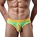 Binmer(TM)Sexy Mens Breathe Underwear Briefs Bulge Pouch Shorts Underpants (M, Green)
