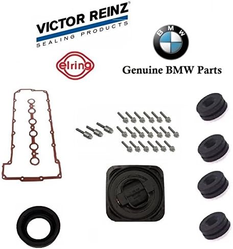 BMW Z4 E90 325i 330i 330xi E60 525i 530i 530xi Kit Valve Cover Gasket Bolt Cap
