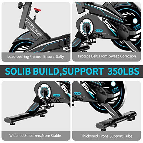 l now indoor cycling bike trainer belt drive and sturdy