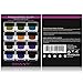 SHANY Cosmetics SHANY Masquerade Eyeliner Gel Color Smudge Proof Set, 12 count