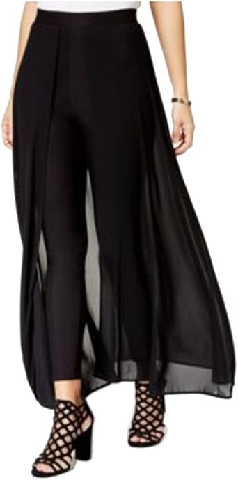 yoga pants with skirt overlay