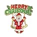 Christmas Brooch Set - Derhom Rhinestone Crystal Christmas Brooch Pin for Women Man - Best Gift for Xmas